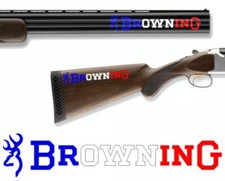 2 Stickers autocollant Browning FRANCE canon fusil expédition