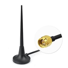 Antenne 4g Antenne WiFi Exterieur SMA Mâle Adaptateur 24 GHz sans Fil 3.5dbi ...