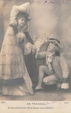 CP SERIE EN TRAINEAU - COUPLE