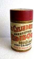 boite vide a Cylindre Phonographe EDISON 17715
