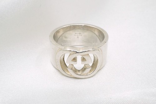 Gucci bague homme interlocking - bague,