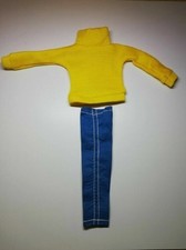 pull jaune aventurier vintage