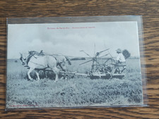 CPA - Environs de Bar-le-Duc Moissonneuse en marche