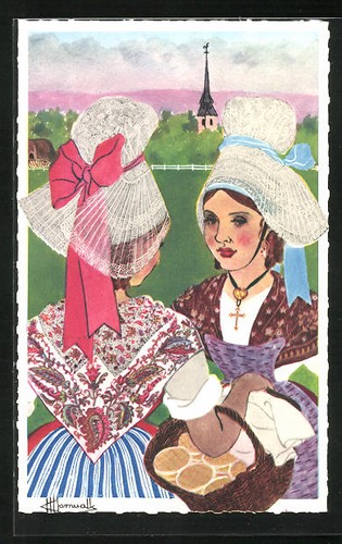 Carte postale artiste - postale, d'artiste