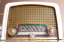 Ancienne Radio TSF PHILIPS 121.01U ivoire années 50 + Transformateur + Notice