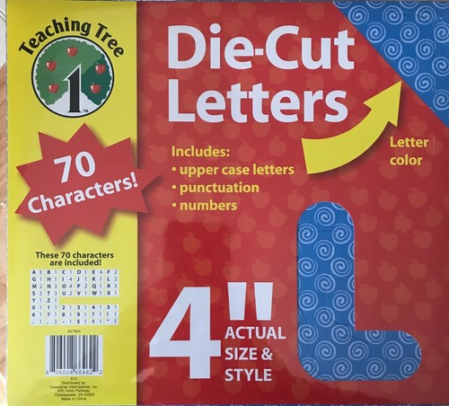 Die cut letters - die-cut,