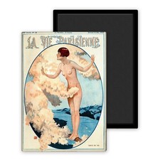 La Vie Parisienne 1925 Opera français Femme-Magnet Frigo 54x78mm personnalisé