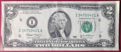 Usa billet dollars 2003 i - de,