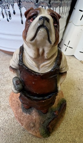 Vintage old bert bulldog - vintage,
