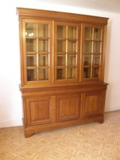 vaisselier vitré en merisier