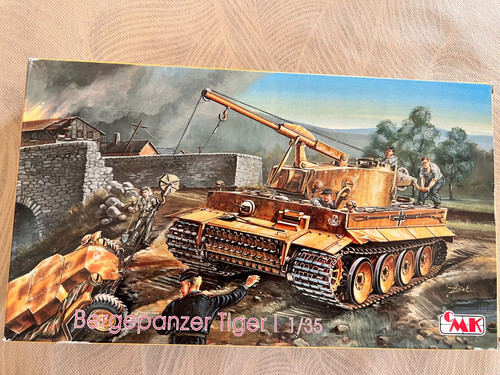 Bergepanzer tiger italeri - tiger,