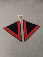 Paire grade / galon de vareuse Sapeurs pompiers caporal