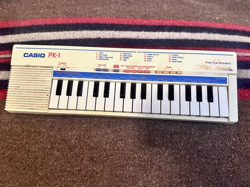 Vintage casio keyboard mini - vintage,