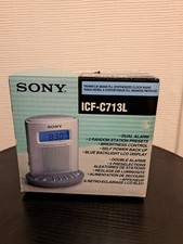 Radio réveil sony icf c713l - sony, icf-c713l