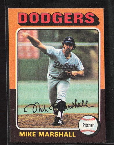 Mike marshall 1975 topps mini - marshall,