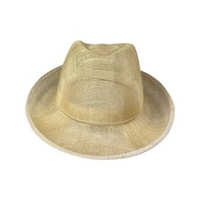 Chapeau fedora en sisal a