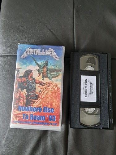 Vhs metallica nowhere else - metallica,