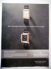 PUBLICITE-ADVERTISING :  JAEGER LeCOULTRE Grande Reverso Ultra Thin Duoface 2014