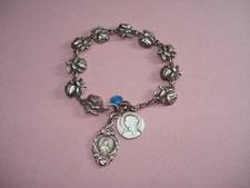 Bracelet Religieux Ancien Dizainier Ste Thérèse