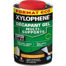 Décapant Gel Multi-Supports XYLOPHENE 1L - Peinture, Vernis, Bois, Métal