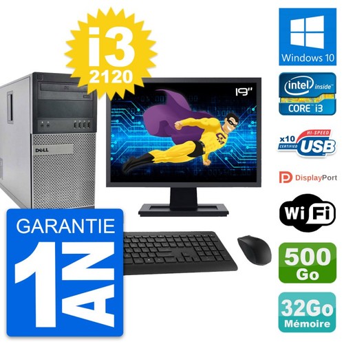 Tour dell 990 ecran - pc,
