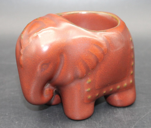 Partylite elephant maroon - partylite,