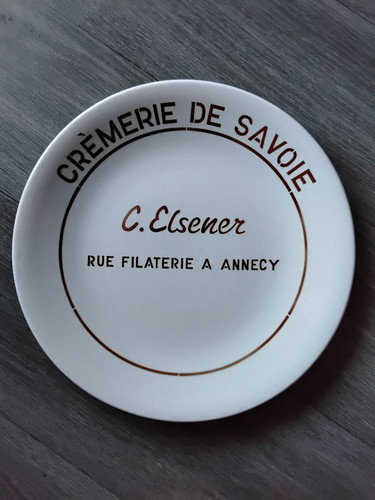 Assiette publicitaire digoin - assiette,