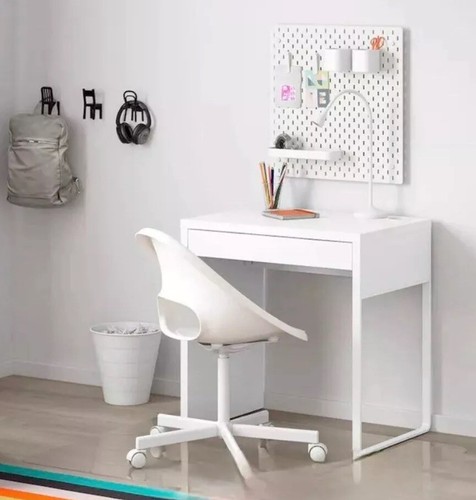 White ikea desk - ikea,
