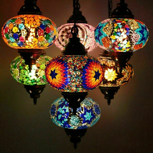 Plafonnier mosaïque de - plafonnier, en