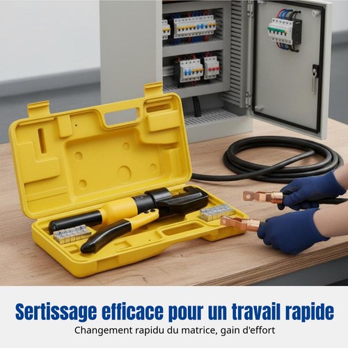Pince sertir hydraulique - pince,