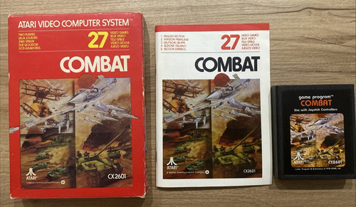 Jeu atari 2600 combat - jeu, "combat"