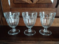 Lot 3 Verres à pied à EAU Roman de LUMINARC 21cl.