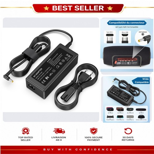 Chargeur 65w 19v 42a pour - 19v,