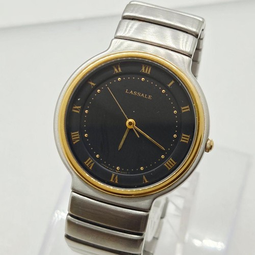 Montre habillée bicolore