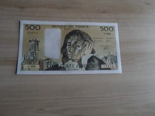 France: billet 500 francs pascal 1993 SPL+ (derniere année)