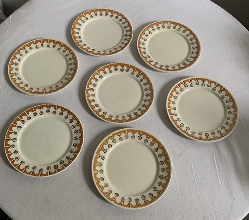 Assiettes dessert art deco - assiettes, a