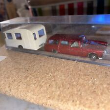 Majorette Peugeot 404 Break N116 + Caravane N15 Lovely  En Boîte
