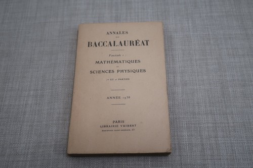 Annales baccalaureat - annales, du