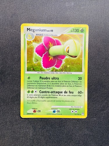 Carte pokemon meganium - carte, 13/123