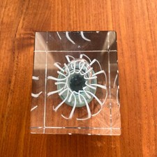 IITTALA Oiva Toikka Annual Cube 1990 Nuutajarvi Limited of 2000 Vintage Ornament