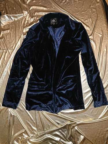 Veste bleu foncé chic - veste,