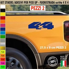 Kit 2 autocollants universels 4x4 OFF ROAD pick-up tout-terrain SUV cod.2415
