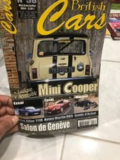 BRITISH CARS N°58 DOSSIER MINI COOPER/ASTON MARTIN DB9/LOTUS ELISE 111R