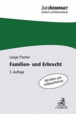 Familien- und Erbrecht de Lange, Knut Werner, Tischer... | Livre | état très bon