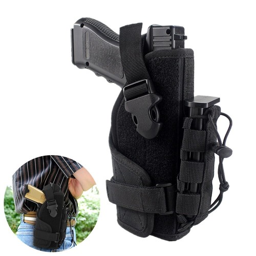 Tactical gun holster - tactical, molle