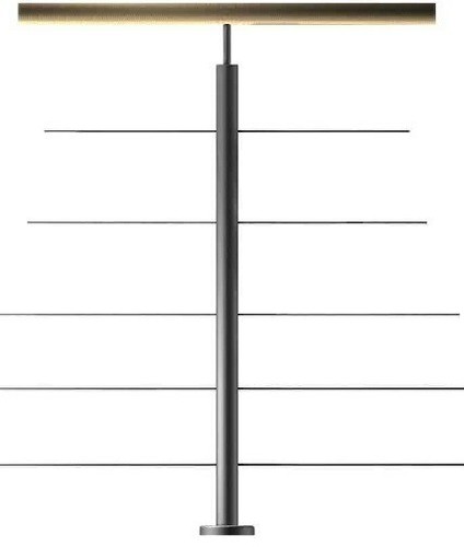 Poteau pour garde - pour,