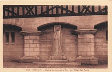 76 ROUEN STATUE DE JEANNE D