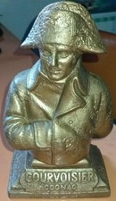 Buste de Napoléon publicitaire pour le Cognac Courvoisier 24.5 cm Made in France
