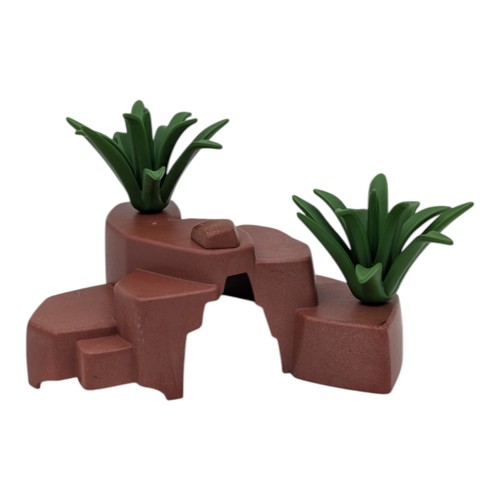 Playmobil roche marron grotte
