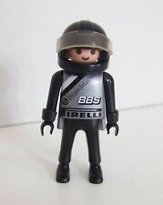 PLAYMOBIL (S306) RACING - Pilote de Formule 1 Gris avec Casque Complet 3930